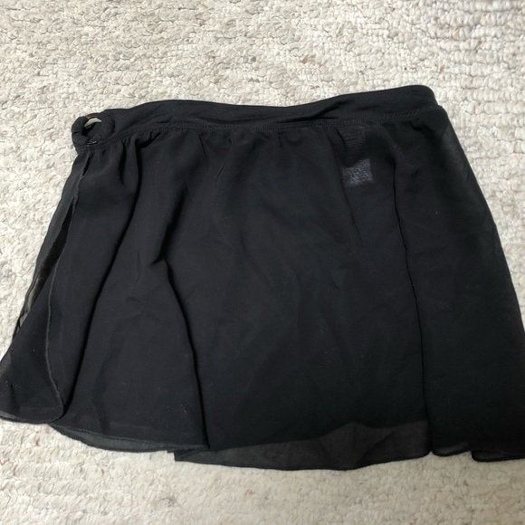 Children’s Black Chiffon Dance Skirt by Bloch - Picture 1 of 3